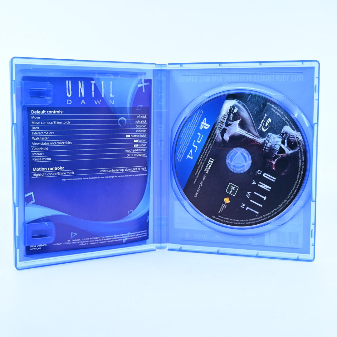 Until Dawn - Sony Playstation 4 / PS4 Game - MINT DISC!