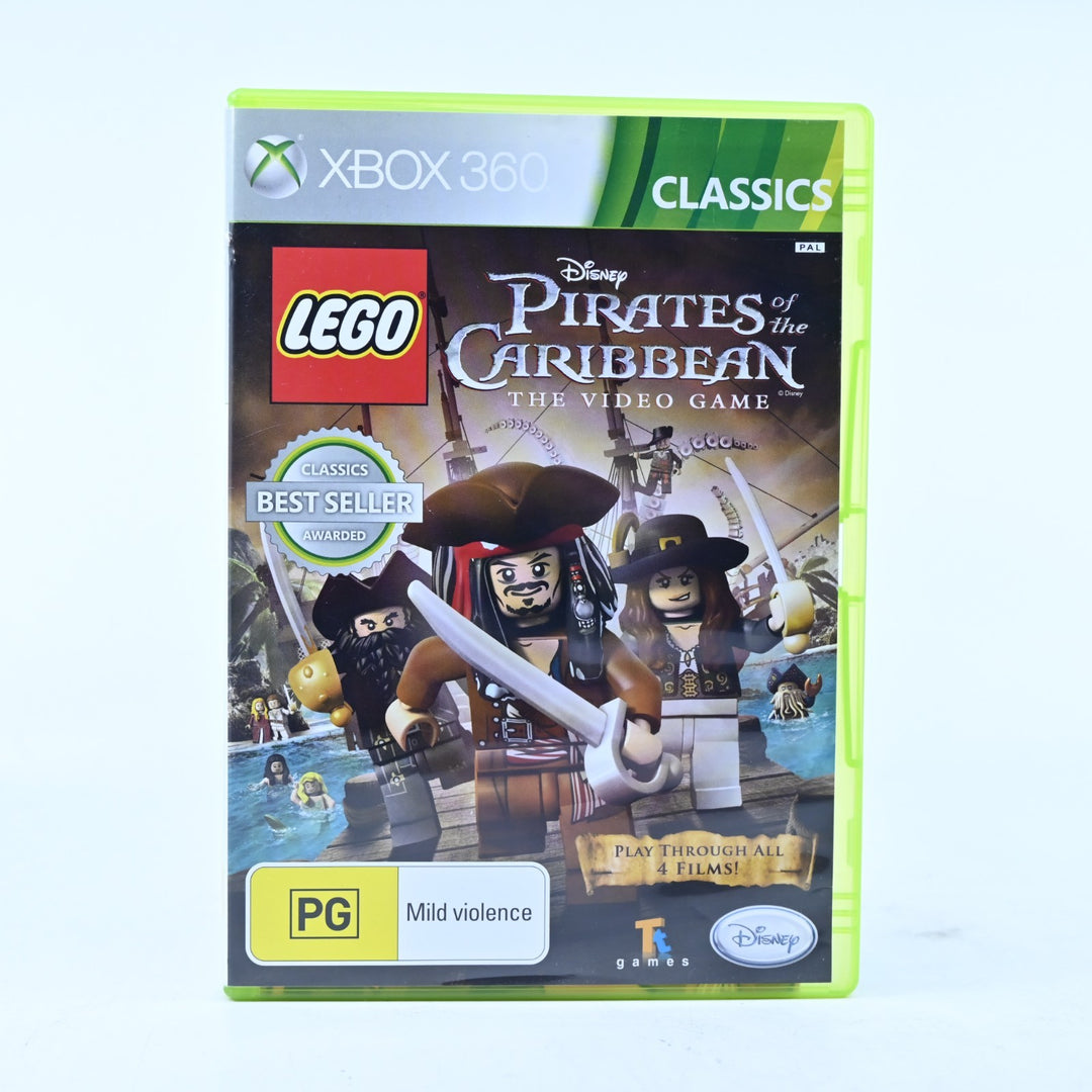 LEGO Pirates of the Caribbean - Xbox 360 Game + Manual - PAL - MINT DISC!