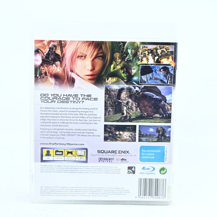 Final Fantasy XIII - Sony Playstation 3 / PS3 Game + Manual - FREE POST!