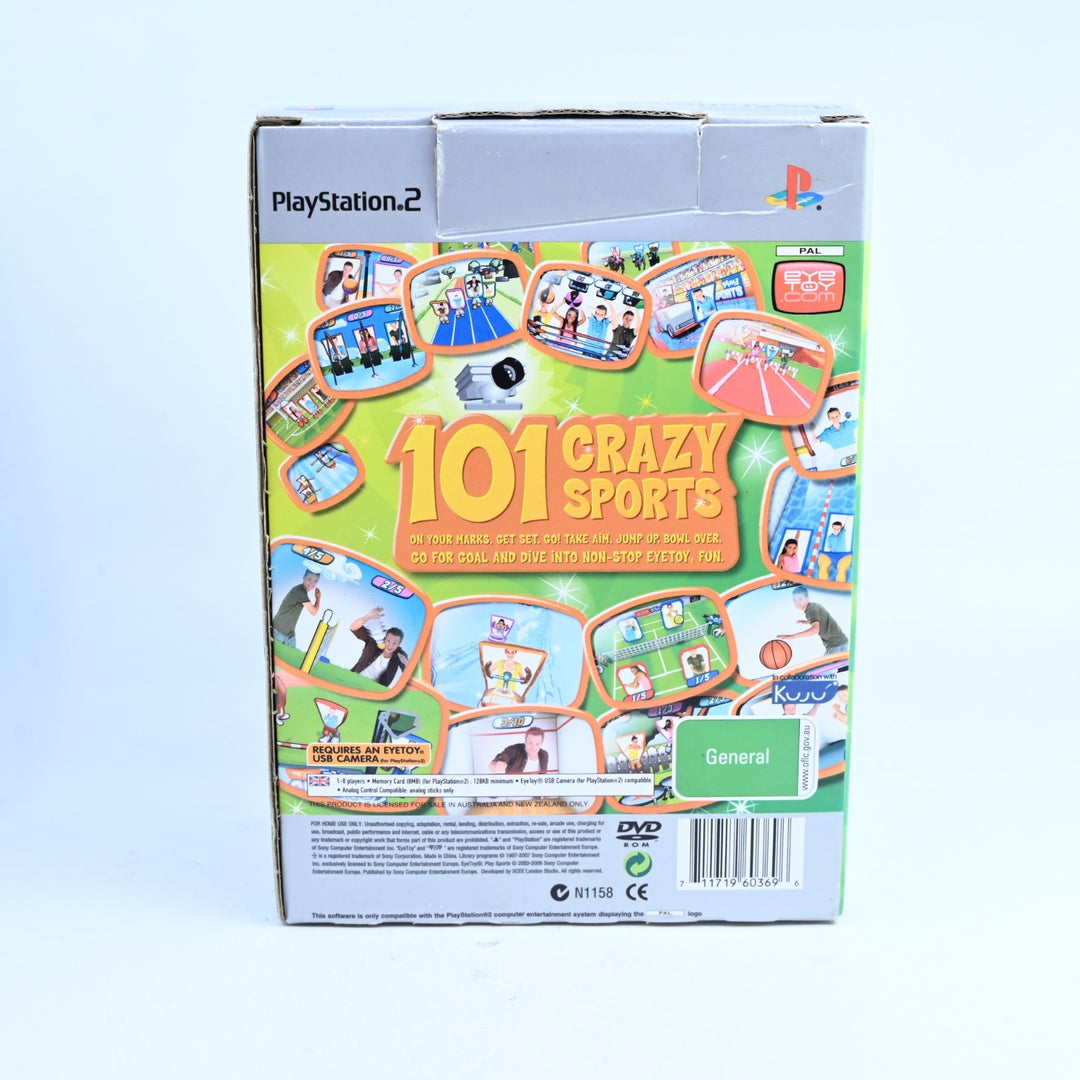 EyeToy Play Sports + EyeToy - Sony Playstation 2 / PS2 Game + Manual - PAL
