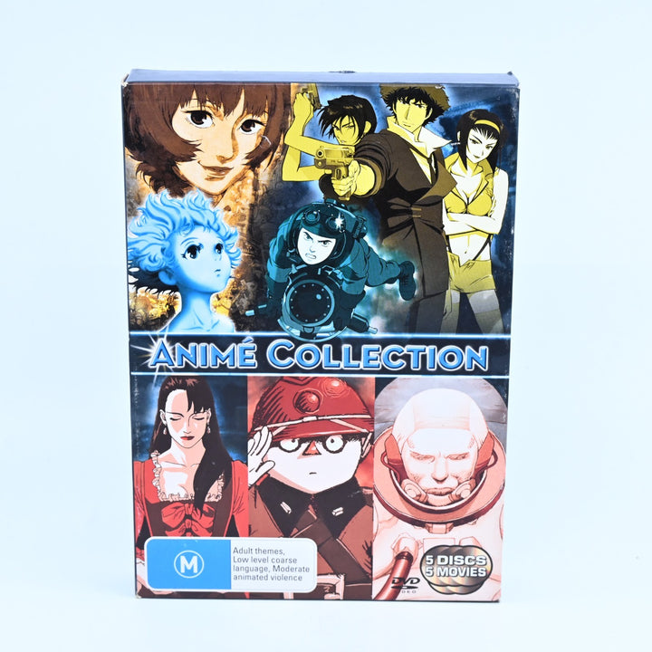 Anime 5 Disc Collection - Metropolis|Cowboy Bebop|Paprika|Steamboy - Anime DVD