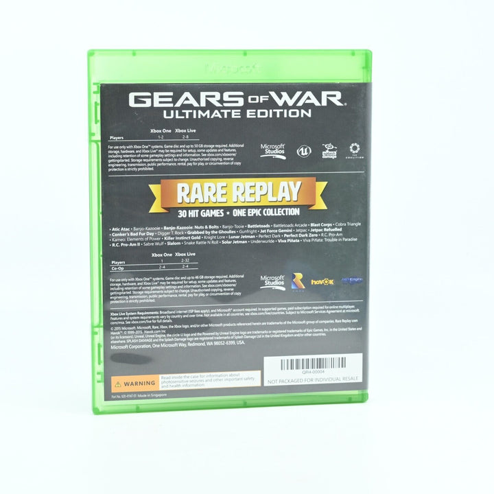 Gears of War Ultimate Edition + Rare Replay - Xbox One Game - PAL - FREE POST!