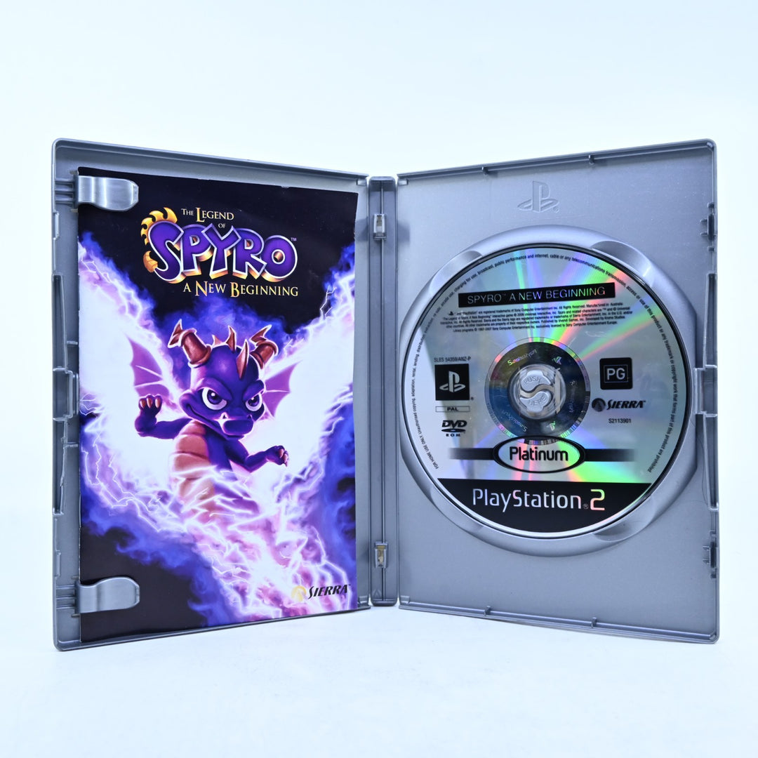 The Legend of Spyro: A New Beginning - Sony Playstation 2 / PS2 Game + Manual