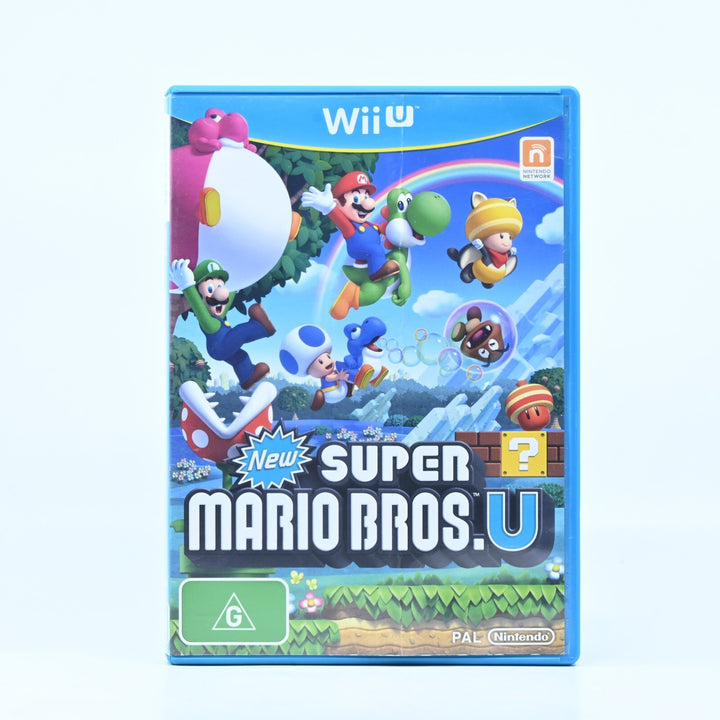 New Super Mario Bros. U - Nintendo Wii U Game - PAL - FREE POST!