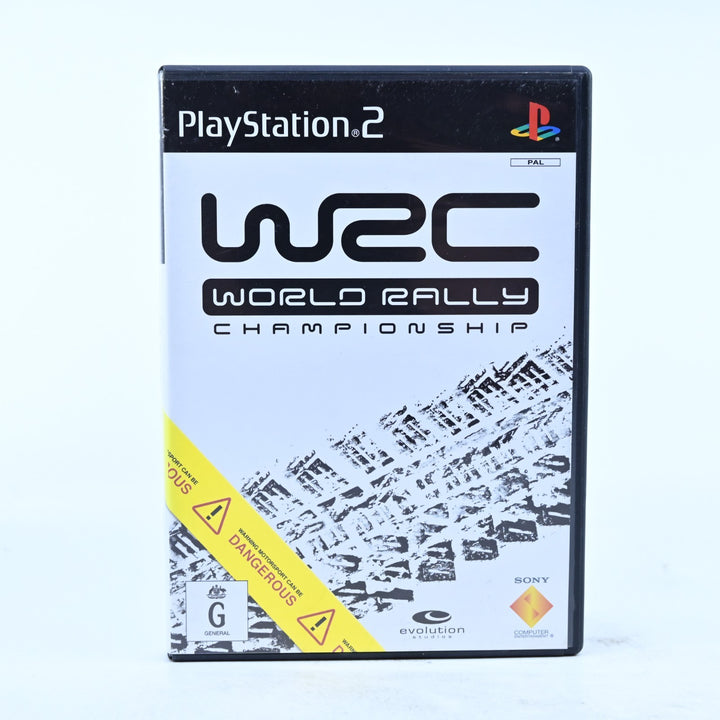 WRC World Rally Championship - Sony Playstation 2 / PS2 Game + Manual - PAL