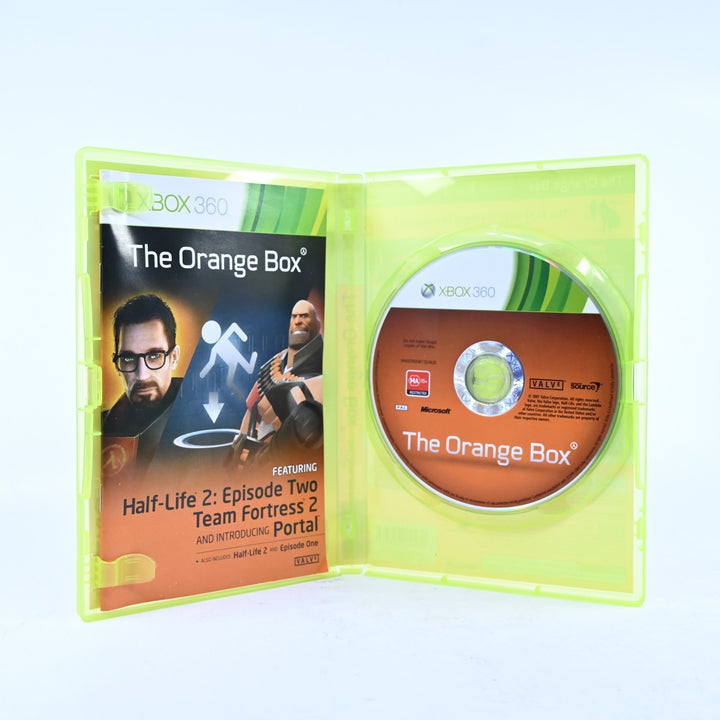 The Orange Box - Xbox 360 Game + Manual - PAL - MINT DISC!