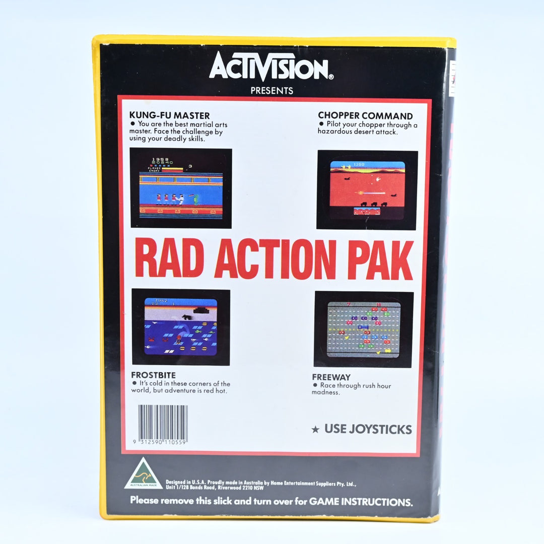 Rad Action Pak - Atari 2600 Boxed Game - PAL - FREE POST!