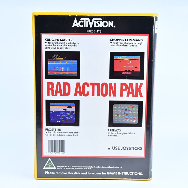 Rad Action Pak - Atari 2600 Boxed Game - PAL - FREE POST!