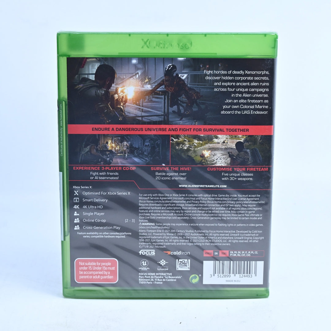 Aliens: Fireteam Elite - SEALED! - Xbox One Game / Series X Game - PAL