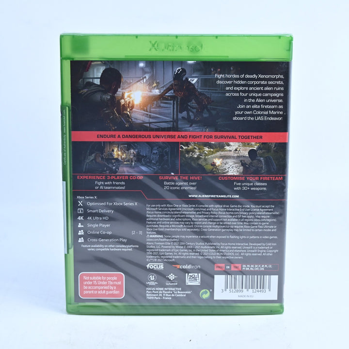 Aliens: Fireteam Elite - SEALED! - Xbox One Game / Series X Game - PAL