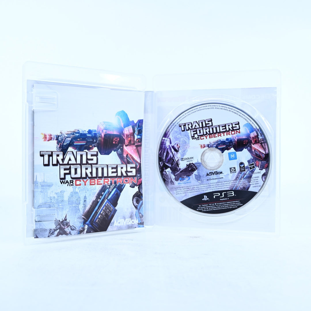 Transformers: War for Cybertron - Sony Playstation 3 / PS3 Game + Manual