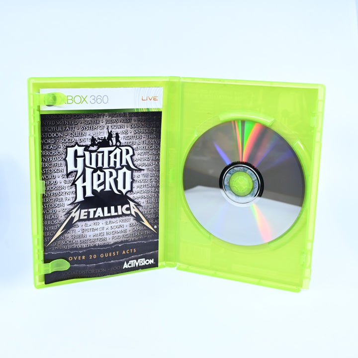 Guitar Hero: Metallica - Xbox 360 Game + Manual - PAL - MINT DISC!