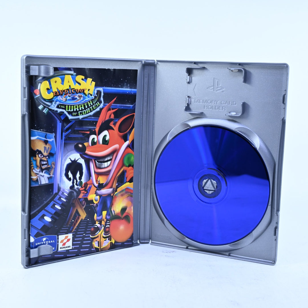 Crash Bandicoot: The Wrath of Cortex - PS2 Game + Manual - PAL