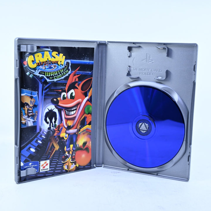 Crash Bandicoot: The Wrath of Cortex - PS2 Game + Manual - PAL