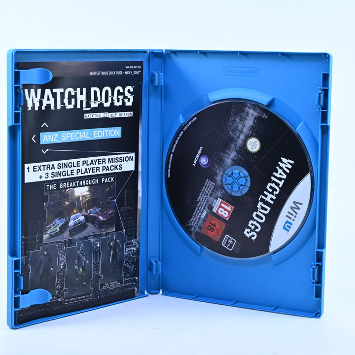 Watch Dogs - Nintendo Wii U Game - PAL - FREE POST!