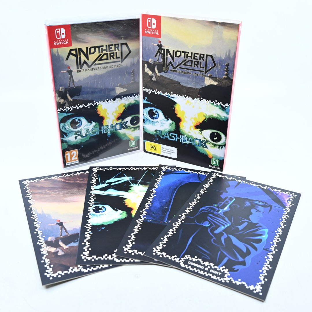 Another World 20th Anniversary Edition And Flashback - Nintendo Switch Game