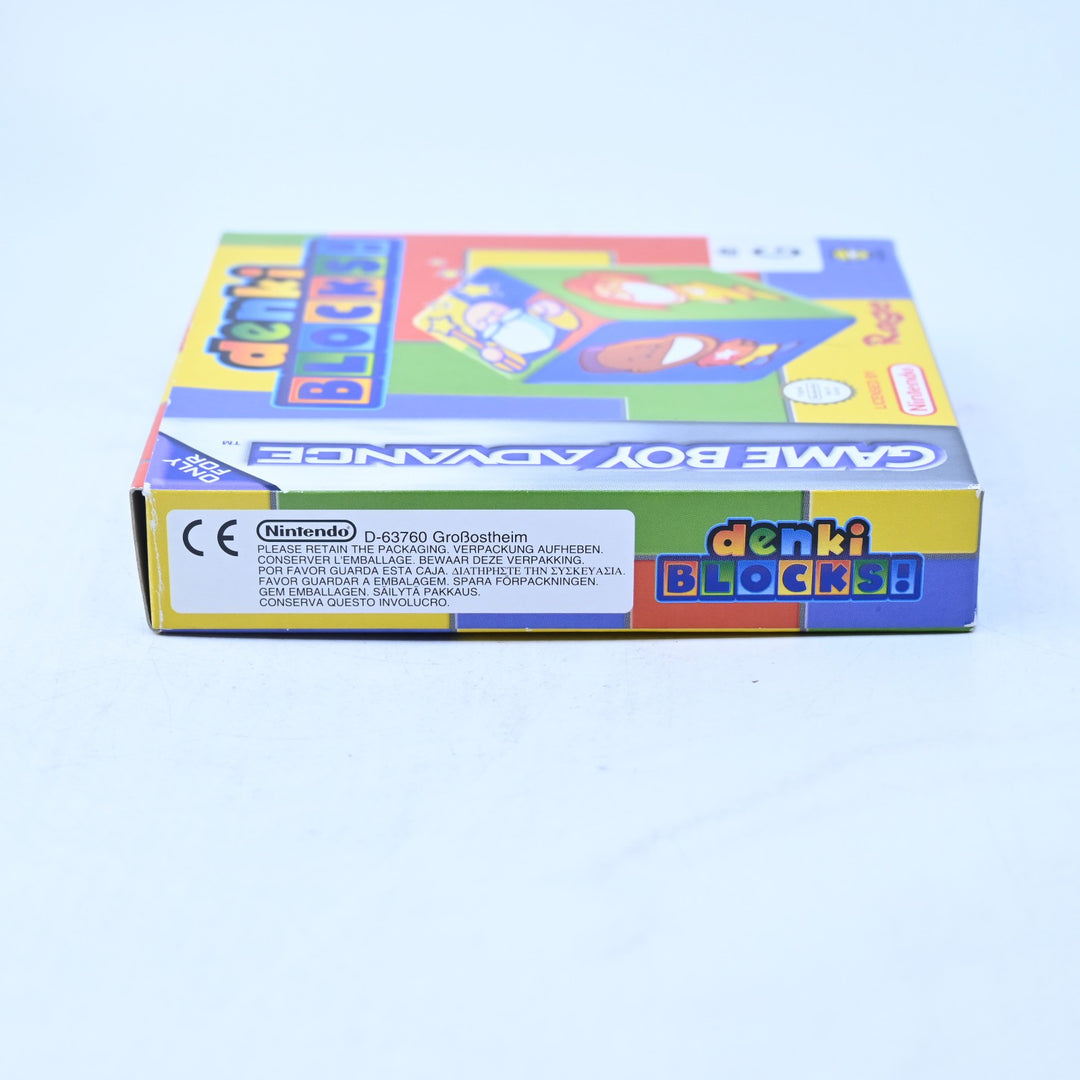 Denki Blocks! - Nintendo Gameboy Advance / GBA Boxed Game - PAL - FREE POST!