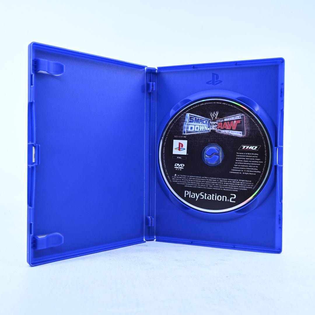 SmackDown! Vs. Raw - Sony Playstation 2 / PS2 Game - No Manual - PAL