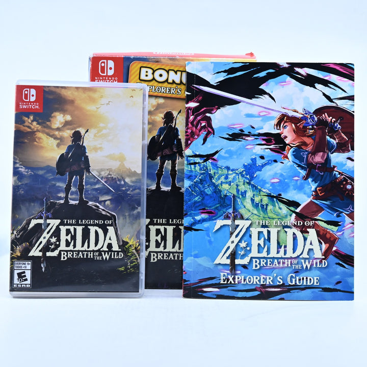 The Legend of Zelda: Breath of the Wild - Bonus Explorers Guide - Switch Game
