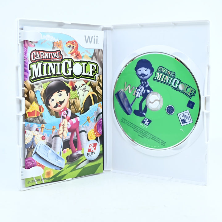 Carnival Games: Mini Golf - Nintendo Wii Game + Manual - PAL - MINT DISC!