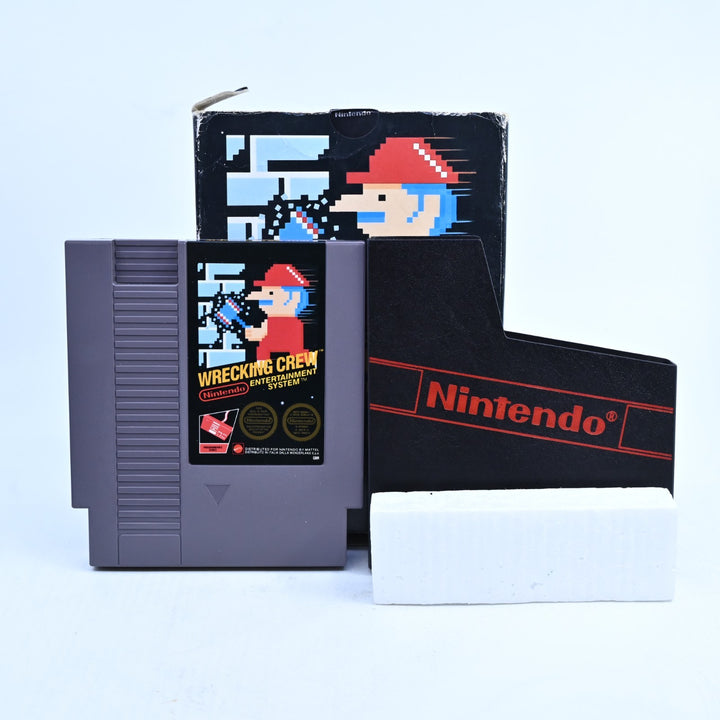 Wrecking Crew - 5 Screw - NES Boxed Game - No Manual - PAL - FREE POST!