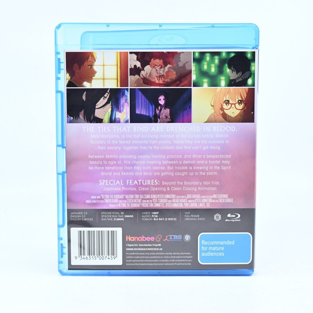 Beyond the Boundary - AUS PAL - Anime Blu-ray - MINT DISCS!