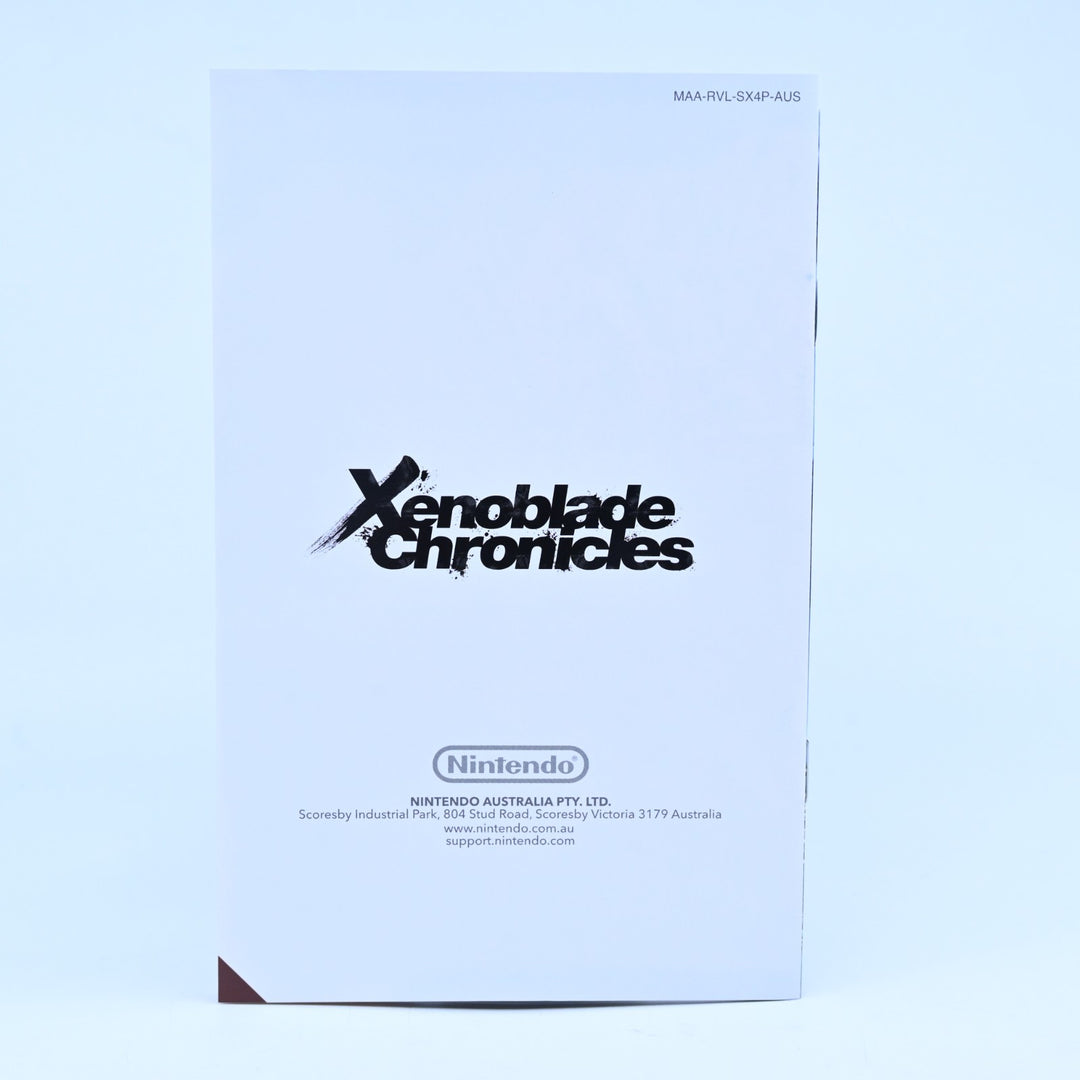 Xenoblade Chronicles: Special Soundtrack Edition - Nintendo Wii Game + Manual