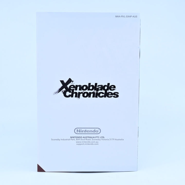 Xenoblade Chronicles: Special Soundtrack Edition - Nintendo Wii Game + Manual