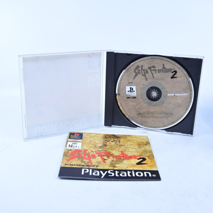 SaGa Frontier 2 - Sony Playstation 1 / PS1 Game + Manual - PAL - MINT DISC!