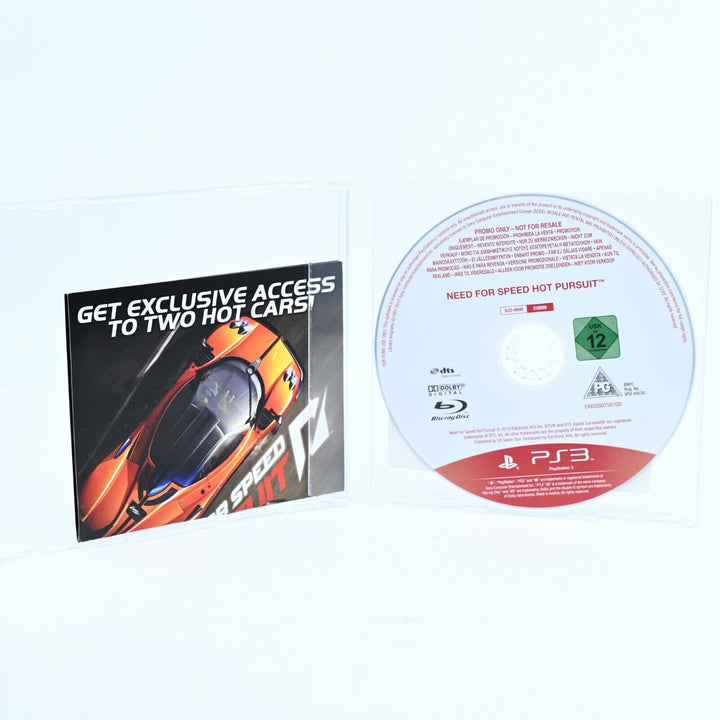 Need for Speed: Hot Pursuit - Promo Disc - PS3 Game - Disc Only - MINT DISC!