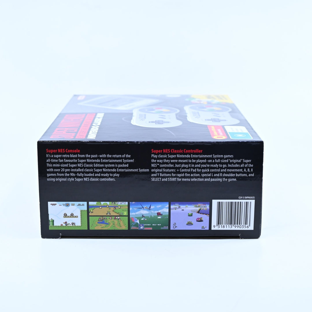 AS NEW! SNES Classic Mini - Super Nintendo / SNES Boxed Console - FREE POST!
