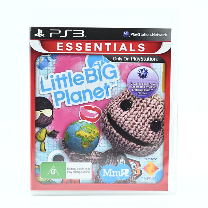 Little Big Planet - Sony Playstation 3 / PS3 Game + Manual - MINT DISC