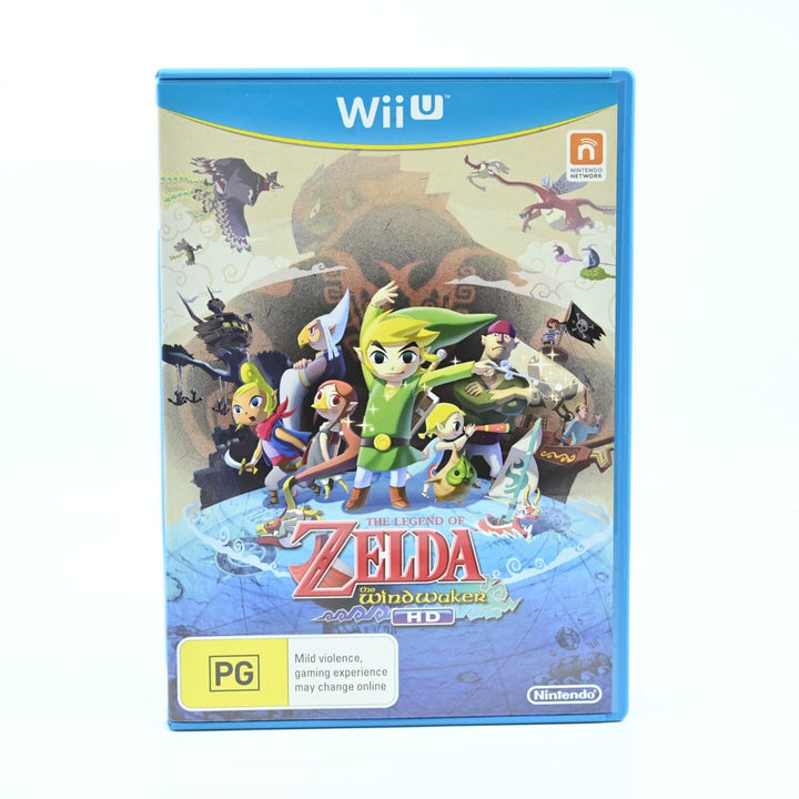 The Legend of Zelda: The Wind waker HD - Nintendo Wii Game - PAL - MINT DISC!