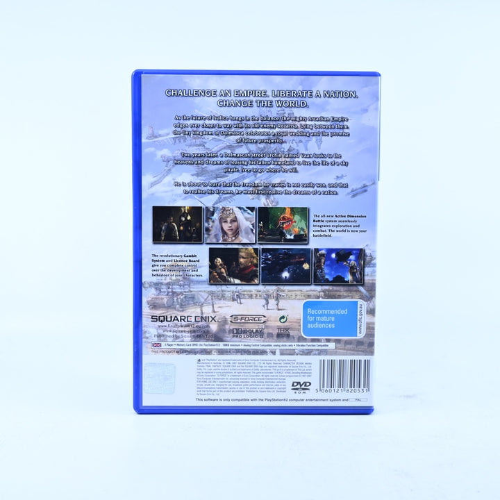 Final Fantasy XII - Sony Playstation 2 / PS2 Game + Manual - PAL - MINT DISC!