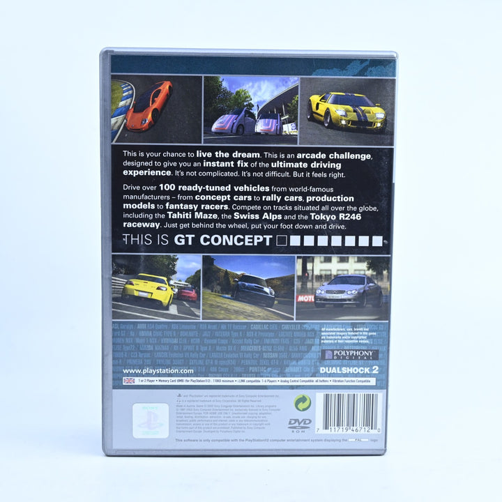 Gran Turismo Concept 2002 Tokyo-Geneva - PS2 Game + Manual - PAL