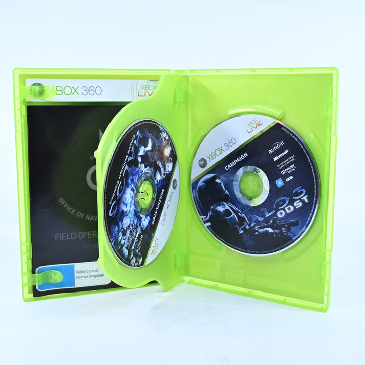Halo 3 ODST - Xbox 360 Game + Manual - PAL - MINT DISC!