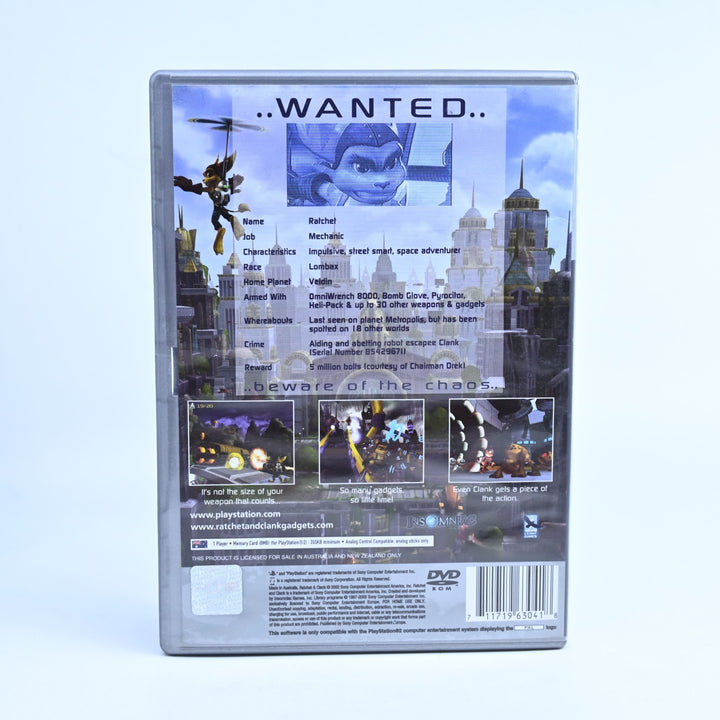 Ratchet & Clank - Sony Playstation 2 / PS2 Game + Manual - PAL