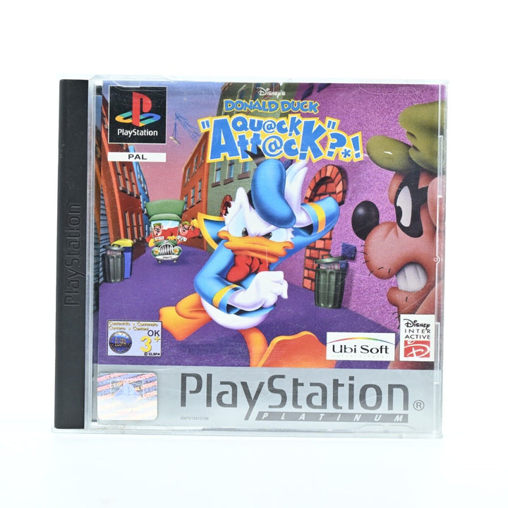 Disney's Donald Duck Quack Attack - Sony Playstation 1 / PS1 Game - PAL