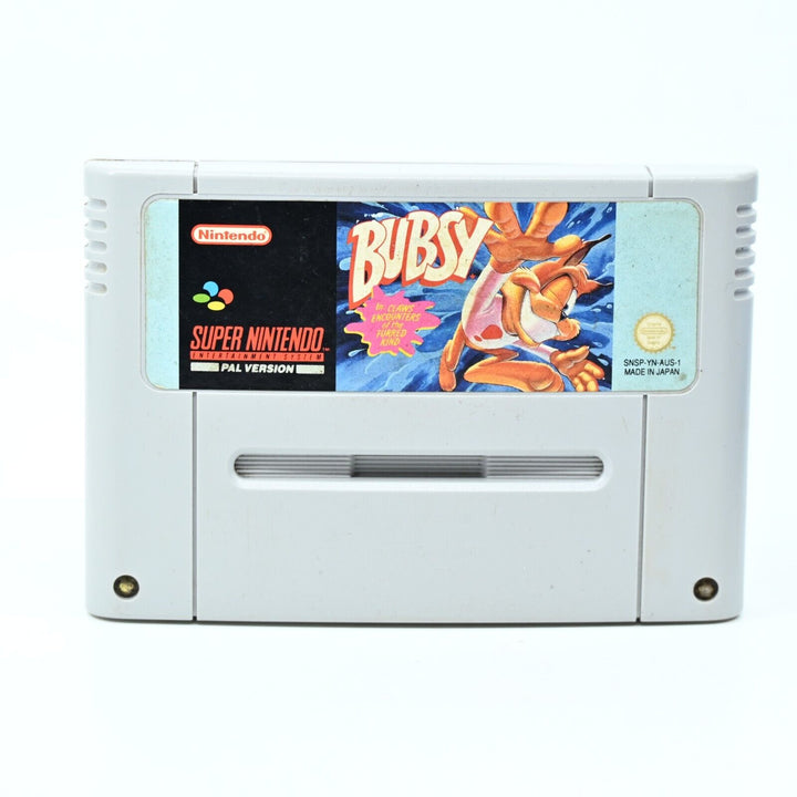 Bubsy - Super Nintendo / SNES Game - PAL - FREE POST!