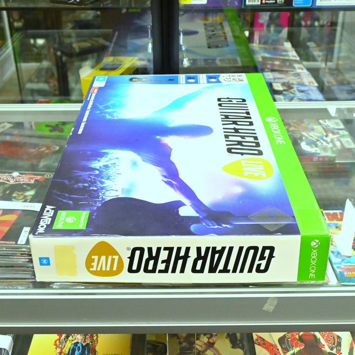 Guitar Hero Live - Xbox One Game Boxed + Guitar Dongle - PAL - FREE POST!