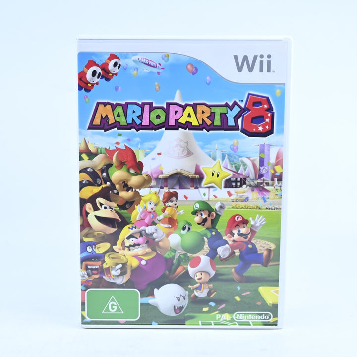 Mario Party 8 - Nintendo Wii Game + Manual - PAL - MINT DISC!
