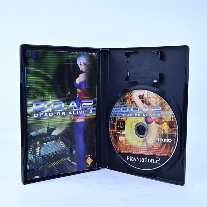 Dead Or Alive 2 - Sony Playstation 2 / PS2 Game + Manual - PAL - MINT DISC! DOA2