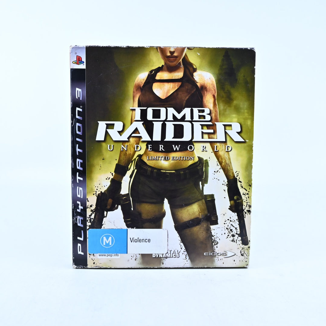 Tomb Raider Underworld Limited Edition - Sony Playstation 3 / PS3 Game + Manual