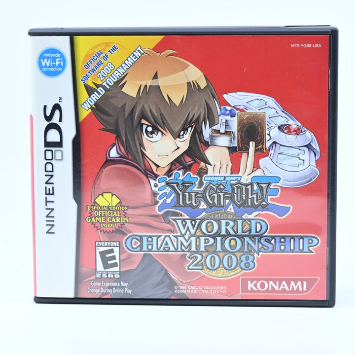 Yu-Gi-Oh! World Championship 2008 - Nintendo DS Game - PAL + Manual