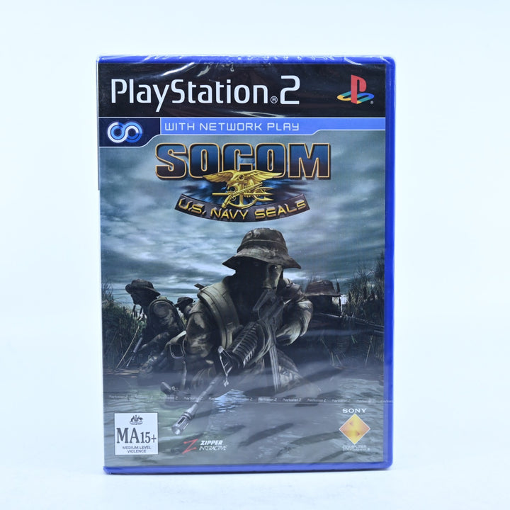 SOCOM: U.S. Navy Seals - Sony Playstation 2 / PS2 Game - PAL - SEALED!