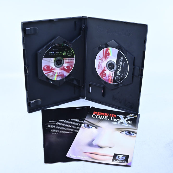 Resident Evil CODE: Veronica X - Nintendo Gamecube Game + Manual - PAL