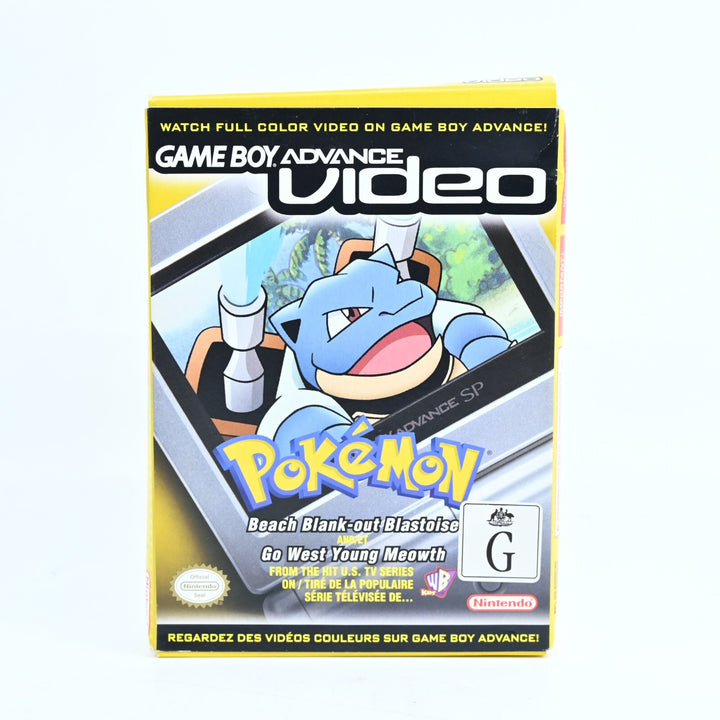 Pokemon: Beach Blank-out Blastoise - Nintendo Gameboy Advance Video - PAL