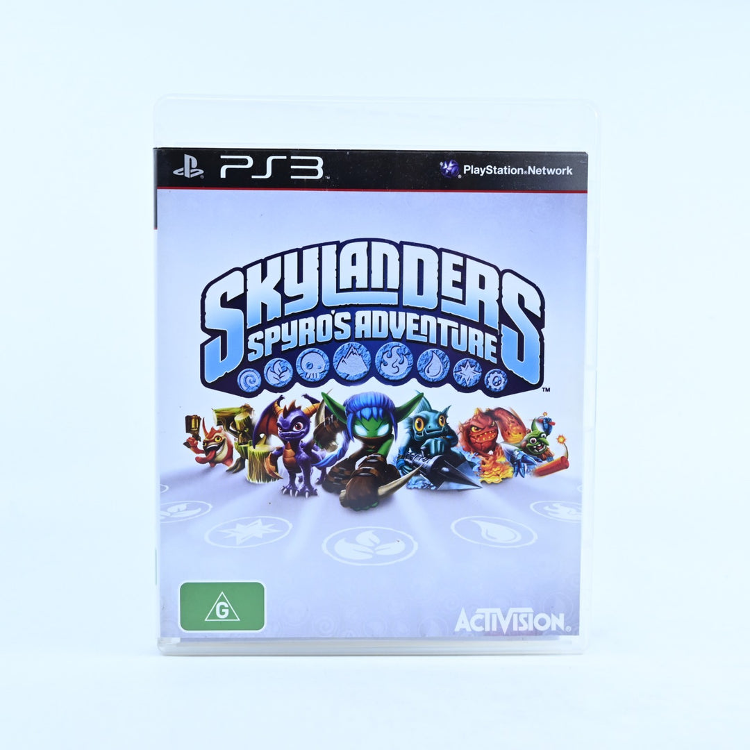 Skylanders: Spyro's Adventure - Sony Playstation 3 / PS3 Game + Manual