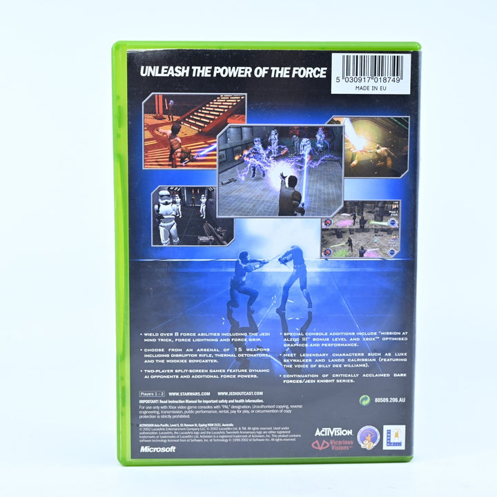 Star Wars Jedi Outcast: Jedi Knight II - Original Xbox Game + Manual - PAL