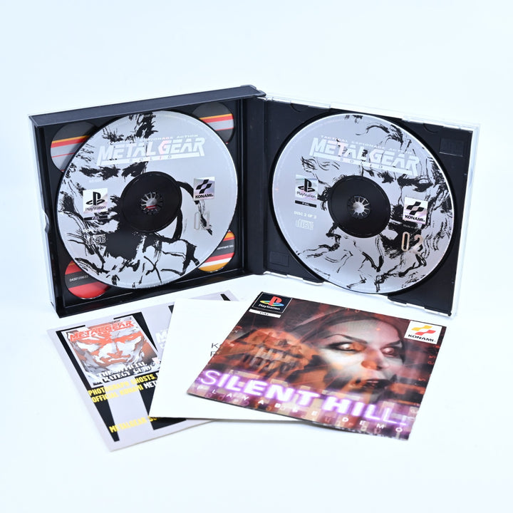 Metal Gear Solid - Sony Playstation 1 / PS1 Game - Complete - PAL - MINT DISCS!